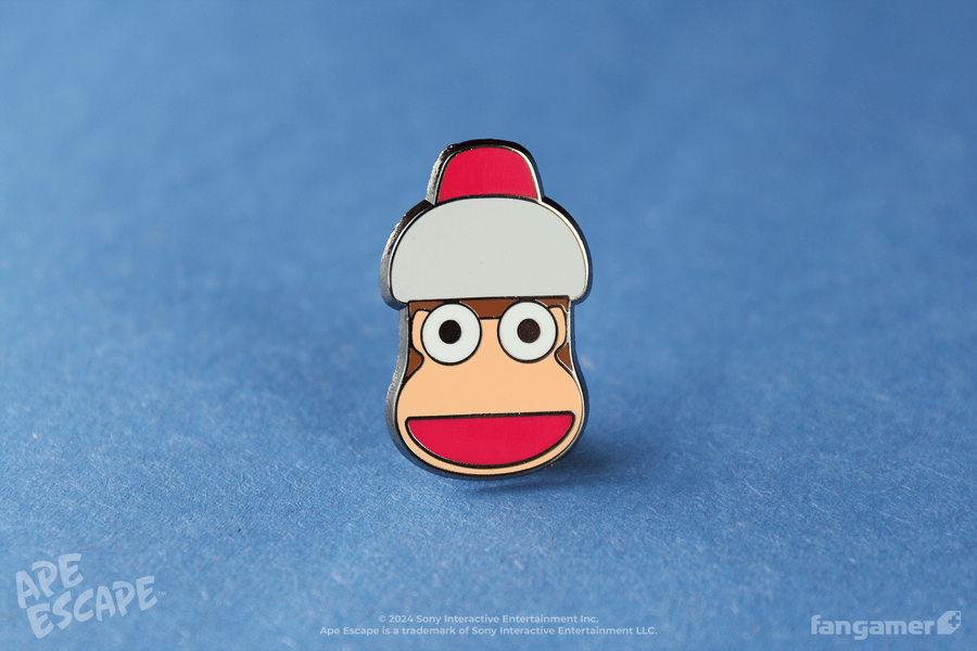 Ape Escape - Pipo Monkey Enamel Pin - Fangamer Europe