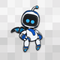 ASTRO BOT Lenticular Pin