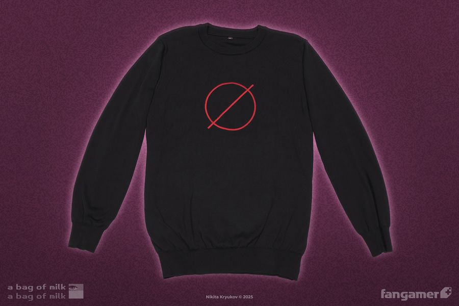 Empty Set Sweater - A Bag of Milk