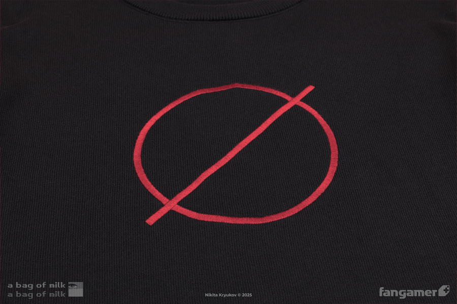 Empty Set Sweater - A Bag of Milk