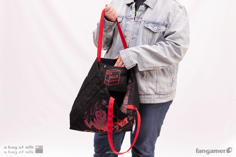 Help Me Buy Milk! Tote Bag - A Bag of Milk