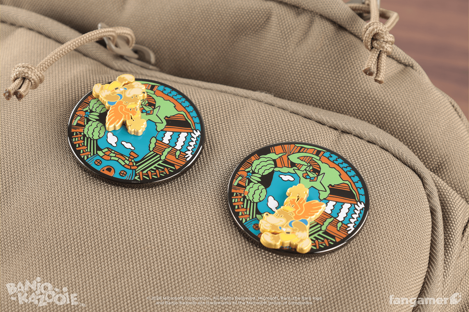 Banjo-Kazooie - Looking for Gold Moving Pin - Fangamer Europe