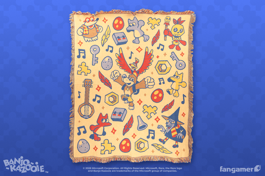 Tuneful Venture Blanket - Banjo-Kazooie