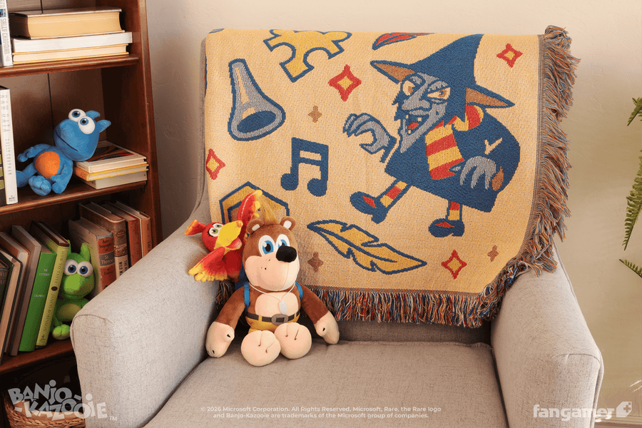 Tuneful Venture Blanket - Banjo-Kazooie