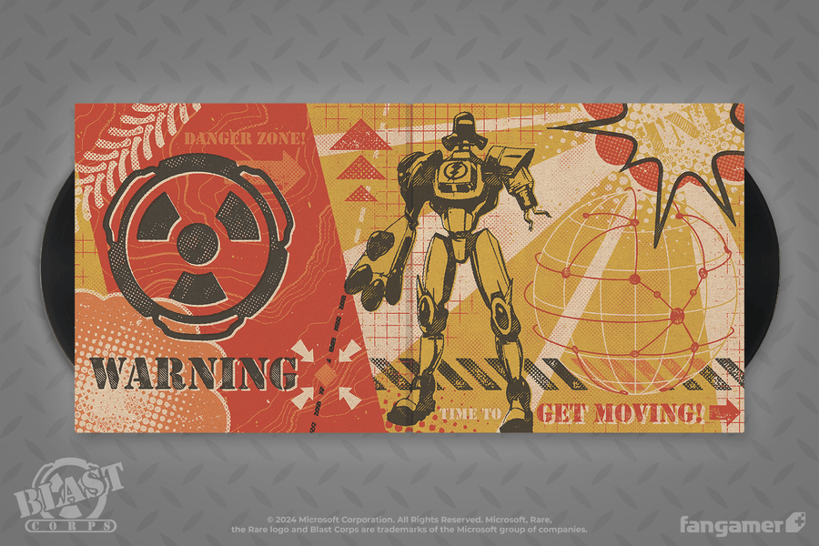 Blast Corps Vinyl Soundtrack - Blast Corps