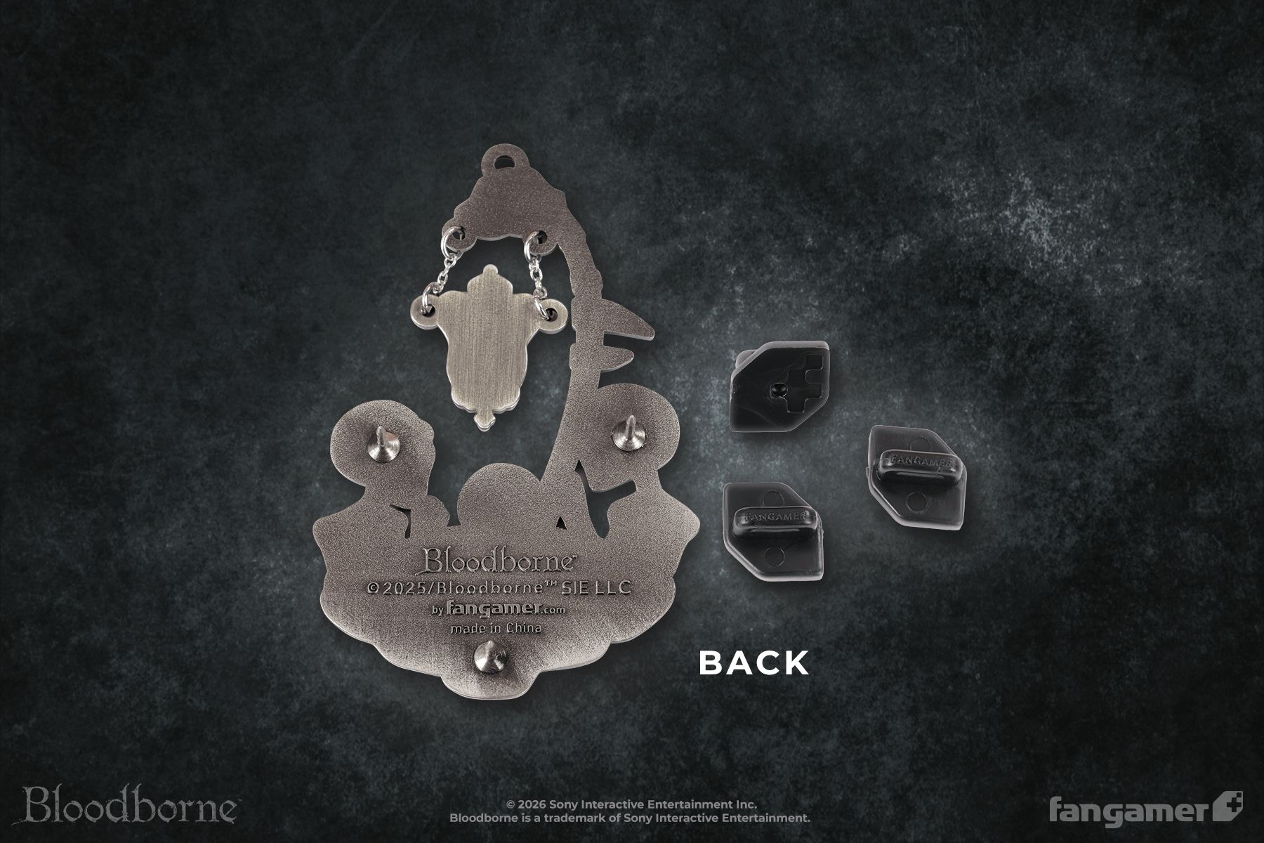 Bloodborne - The Lamp and Messenger Enamel Pin - Fangamer Europe