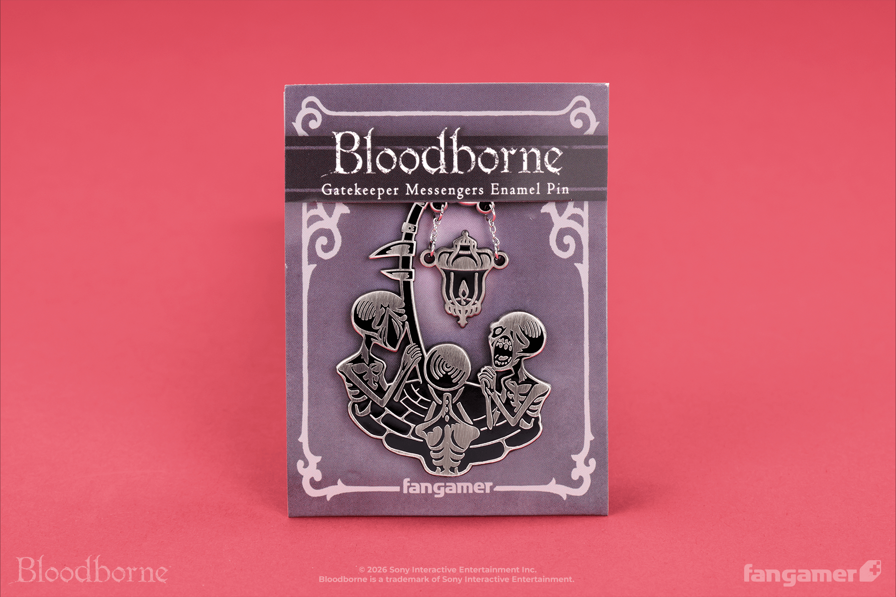 Bloodborne - The Lamp and Messenger Enamel Pin - Fangamer Europe