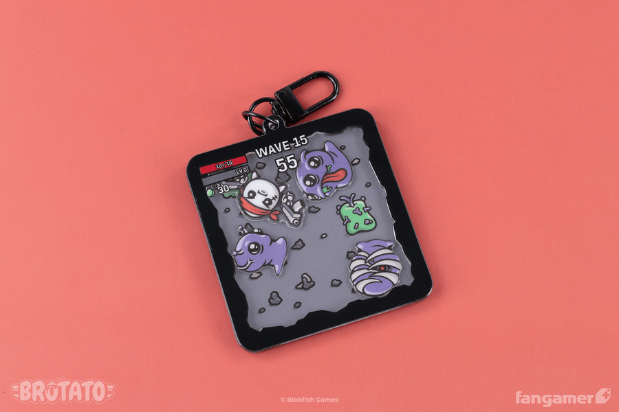 Spud Survivor Shaker Charm - Brotato