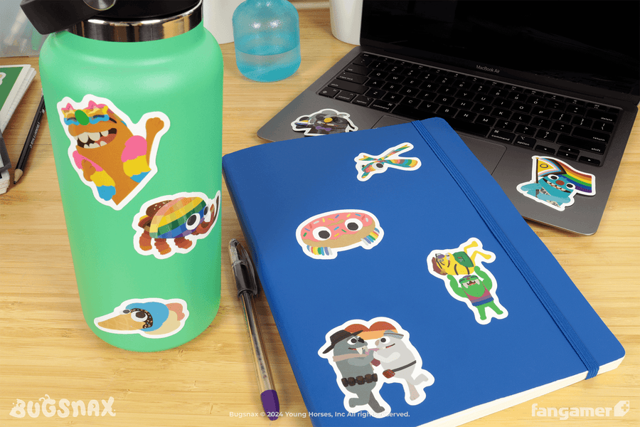 Bugsnax Pride Sticker Pack - Bugsnax