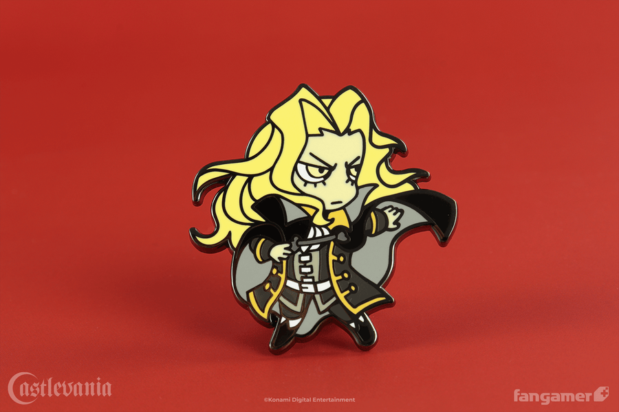 Chibi Alucard Pin - Castlevania