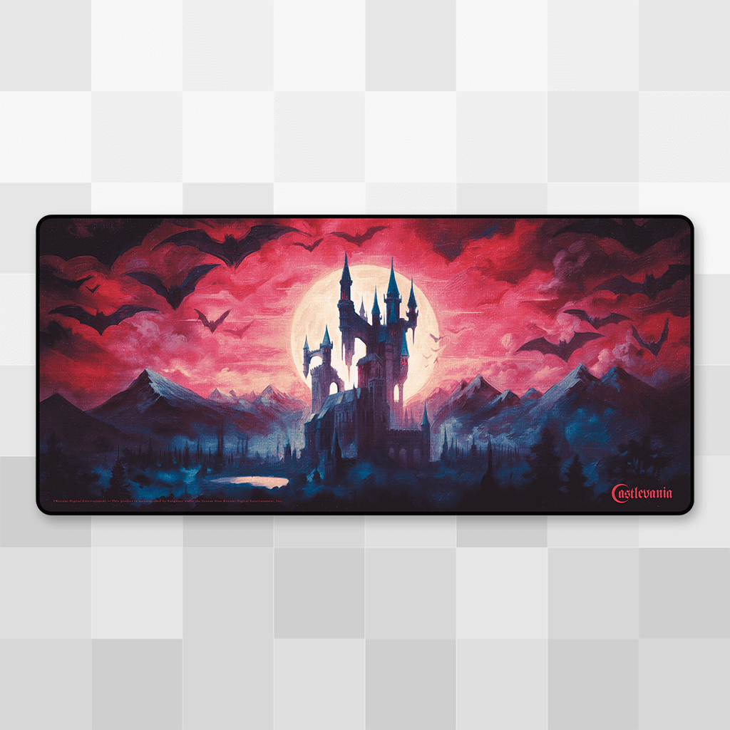 Abystyle Castlevania – Mirror Of Fate Mauspad, 21,5 X 21,5 Cm | Mattes PVC Mit 3 Mm Dicke