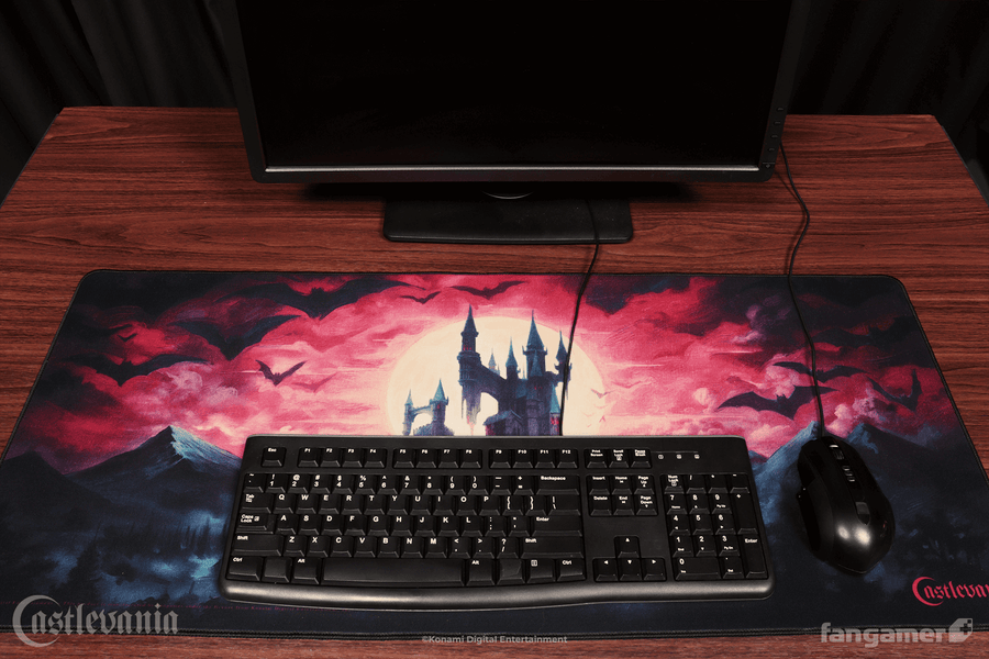 Lunar Citadel Desk Mat - Castlevania