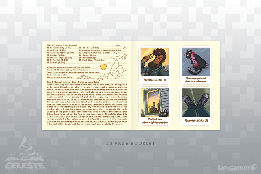 Celeste Original Soundtrack 3-CD Set - Celeste