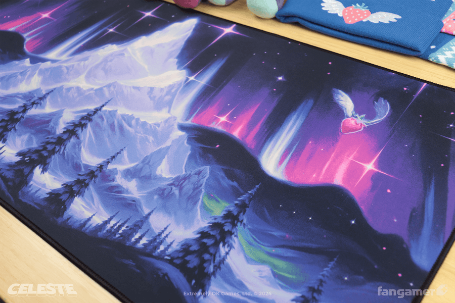 Celestial Skies Desk Mat - Celeste