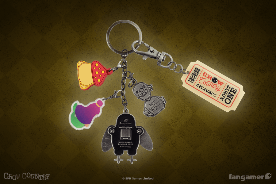 Crow Country Park Keychain - Crow Country