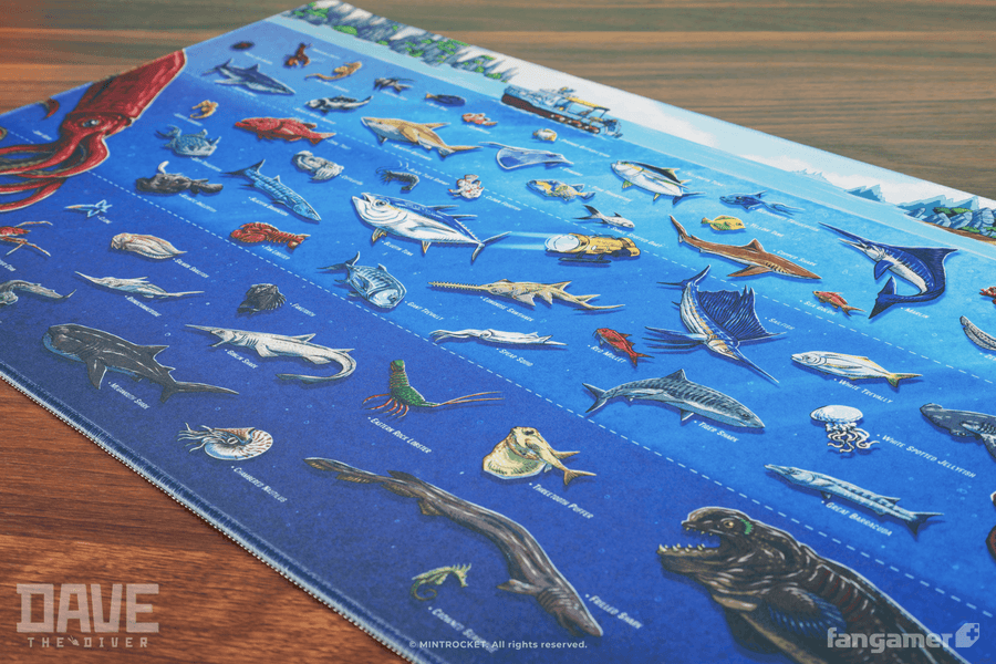 Diver's Desk Mat - Dave the Diver