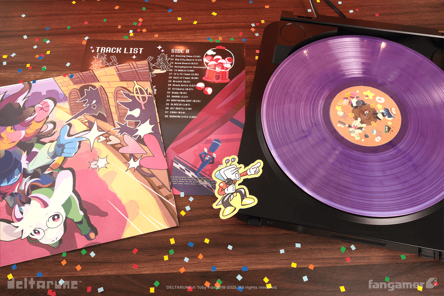 DELTARUNE Chapter 3 Vinyl Soundtrack - DELTARUNE
