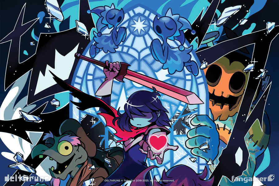 Dark Sanctuary Poster - DELTARUNE
