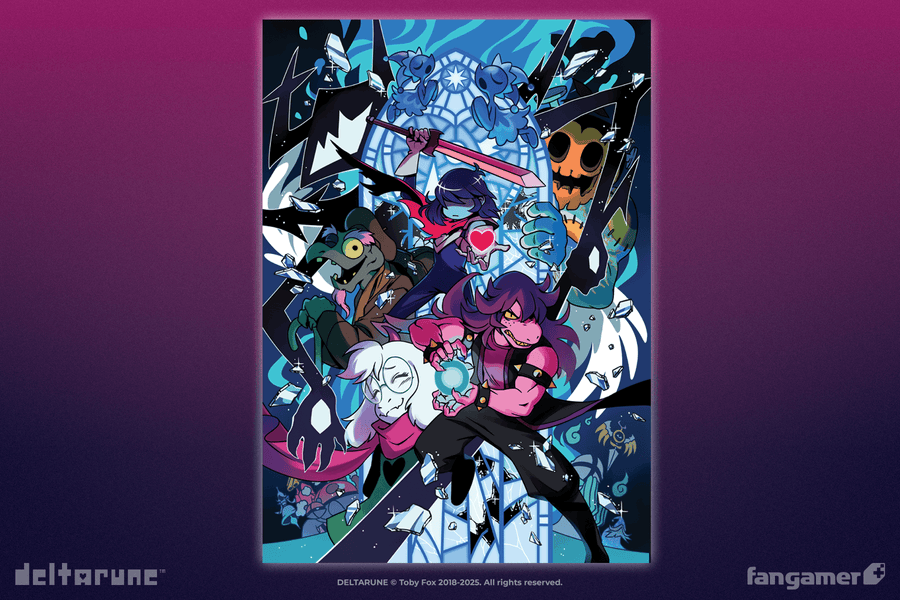 Dark Sanctuary Poster - DELTARUNE
