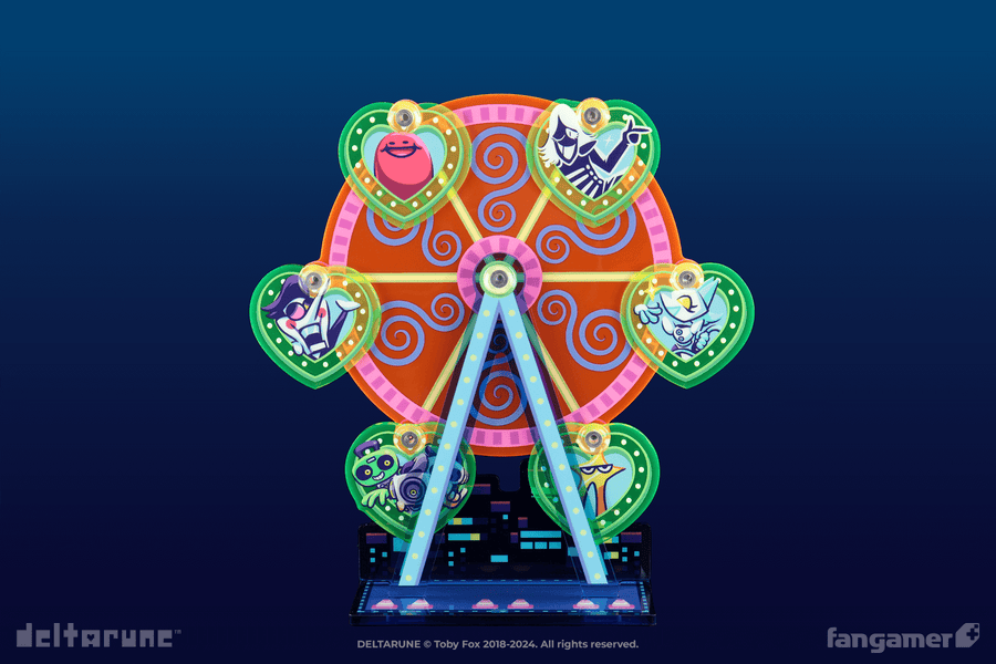 Cyber City Ferris Wheel Acrylic Standee - DELTARUNE