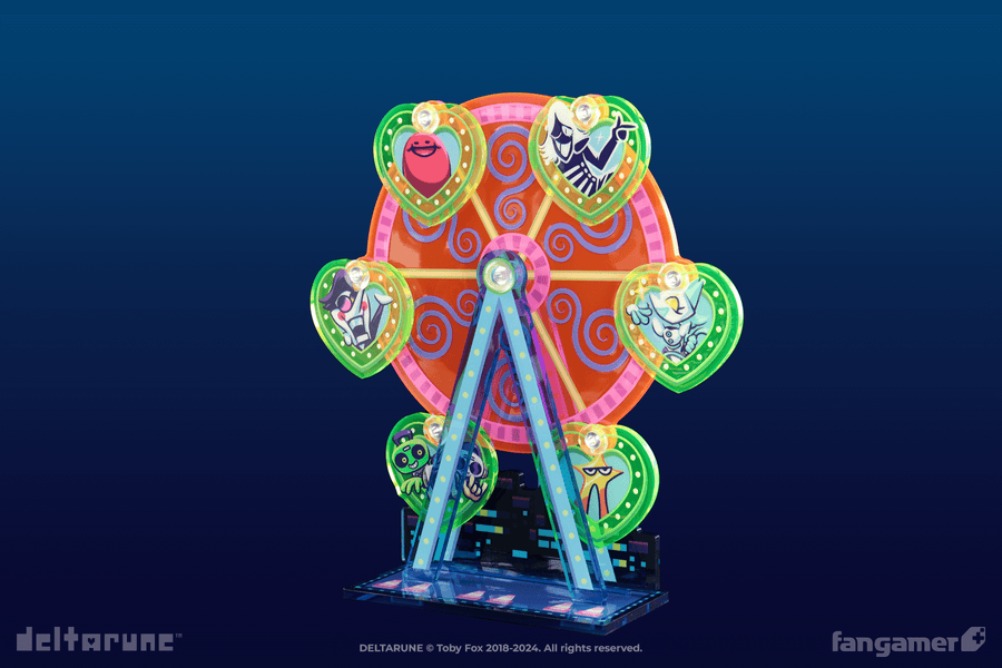 Cyber City Ferris Wheel Acrylic Standee - DELTARUNE