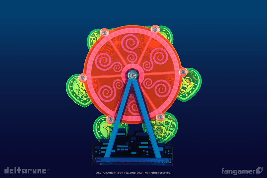 Cyber City Ferris Wheel Acrylic Standee - DELTARUNE