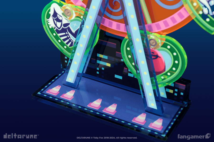 Cyber City Ferris Wheel Acrylic Standee - DELTARUNE