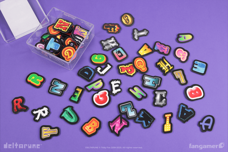 Mr. Tenna's Word Art Magnet Set - DELTARUNE