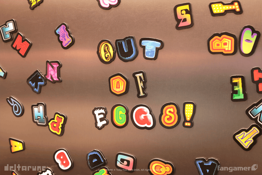 Mr. Tenna's Word Art Magnet Set - DELTARUNE