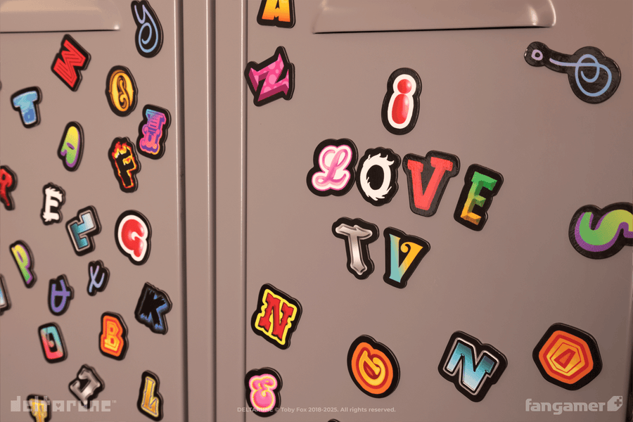 Mr. Tenna's Word Art Magnet Set - DELTARUNE