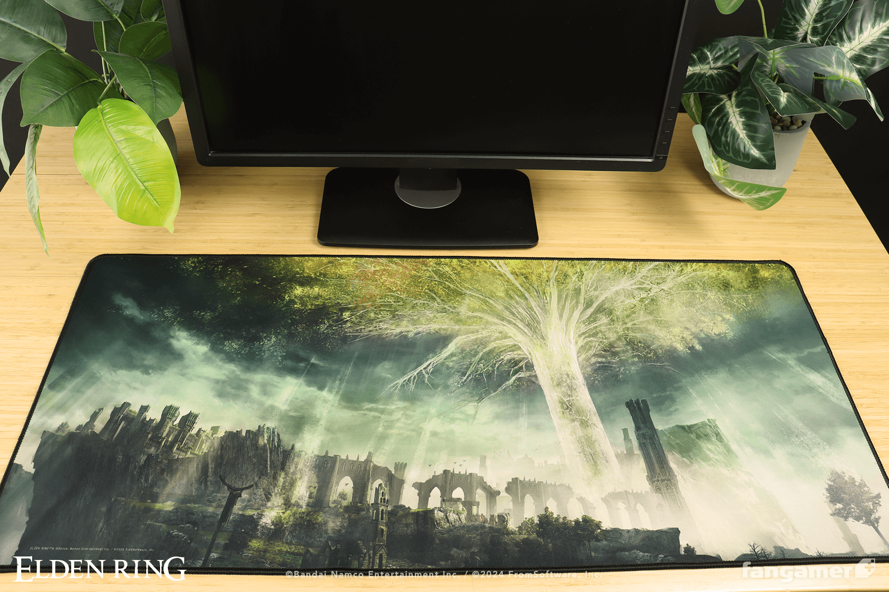 DJFH Grote uitgebreide muismat, antislip rubberen basis mousepad