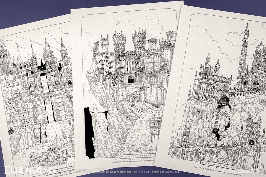 Legacy Dungeon Print Set - ELDEN RING