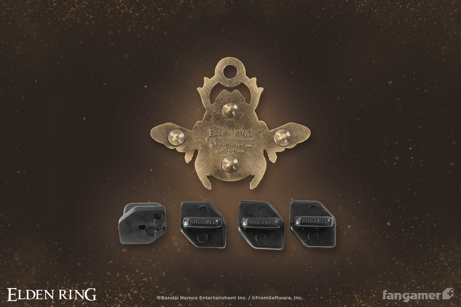 Gold Scarab Pin - ELDEN RING