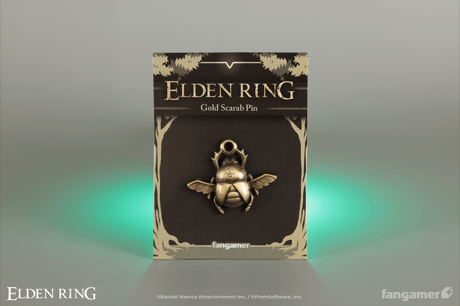 Gold Scarab Pin - ELDEN RING