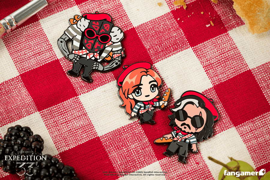 Baguette Character Pins Set 1 - Clair Obscur: Expedition 33