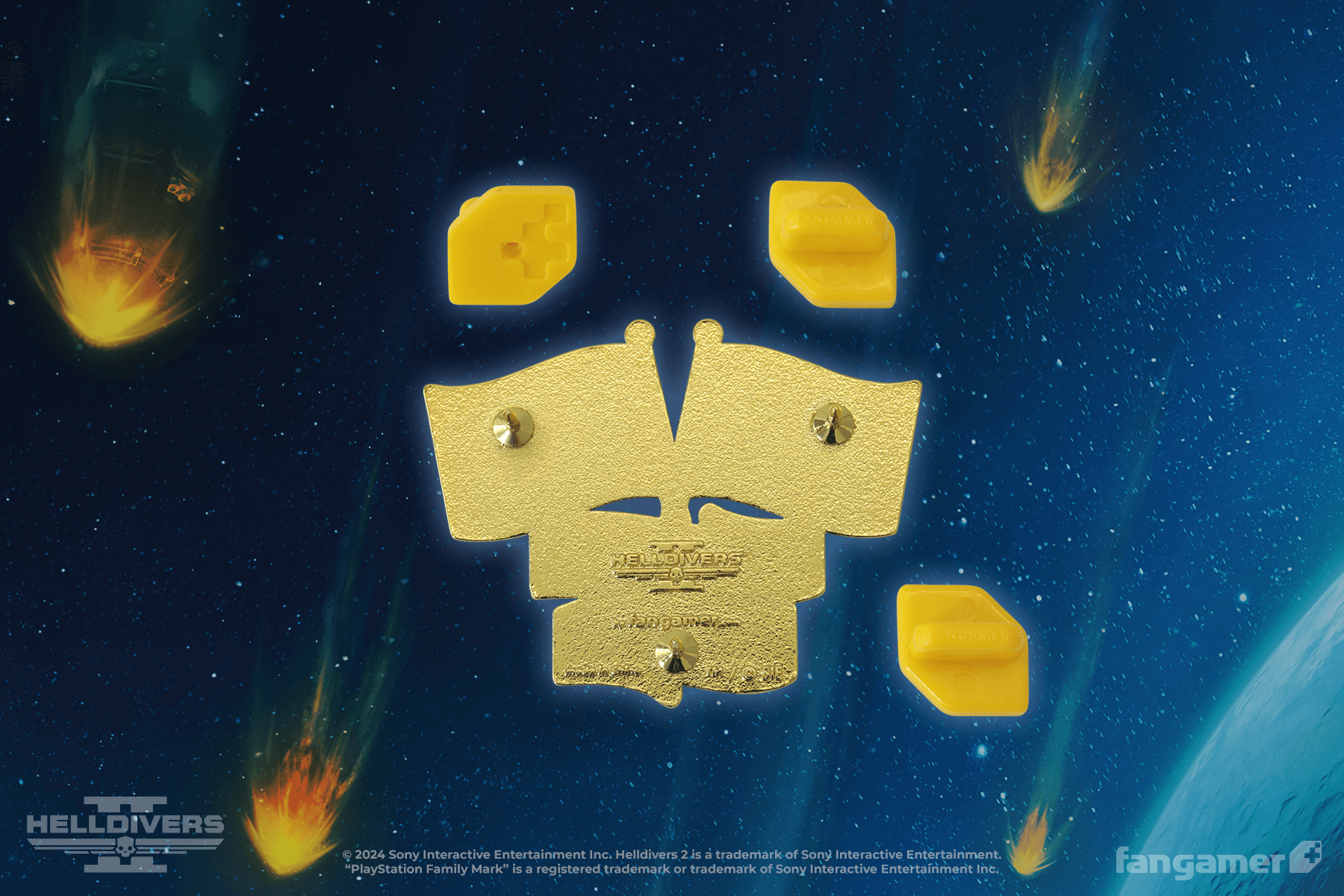 Helldivers Pin Helldivers 2 - For Super Earth Pin - Fangamer Europe