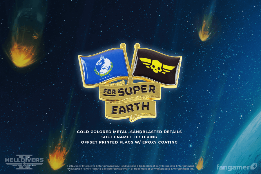 For Super Earth Pin - Helldivers 2