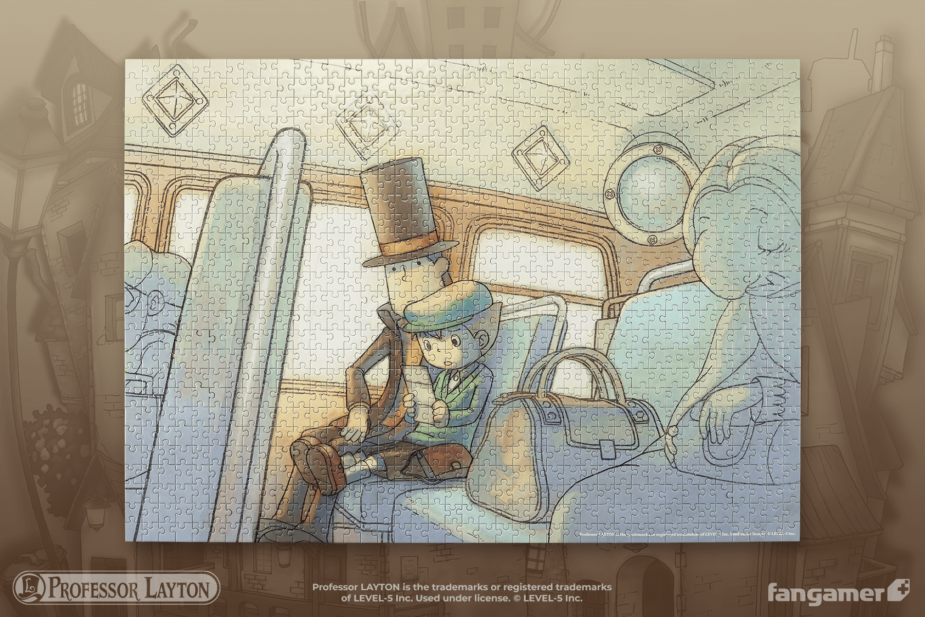Professor Layton Jigsaw Puzzle - Fangamer Europe