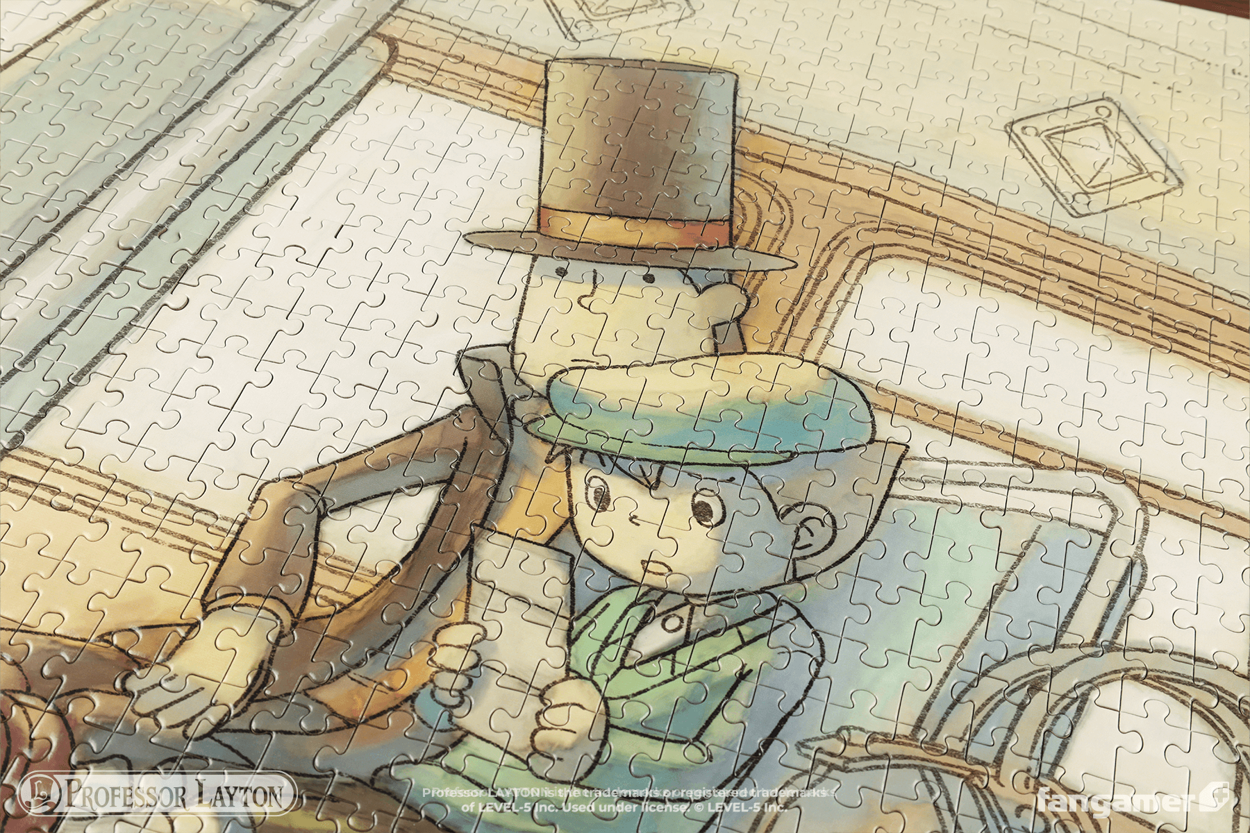 Professor Layton Jigsaw Puzzle - Fangamer Europe