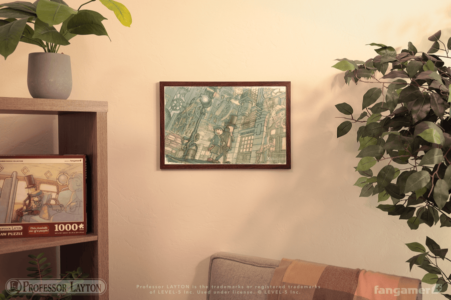 A Puzzling Poster - Professor Layton