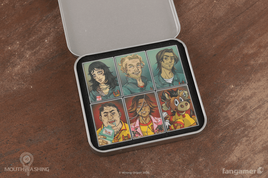 After The Crash Lenticular Magnet Set - MOUTHWASHING