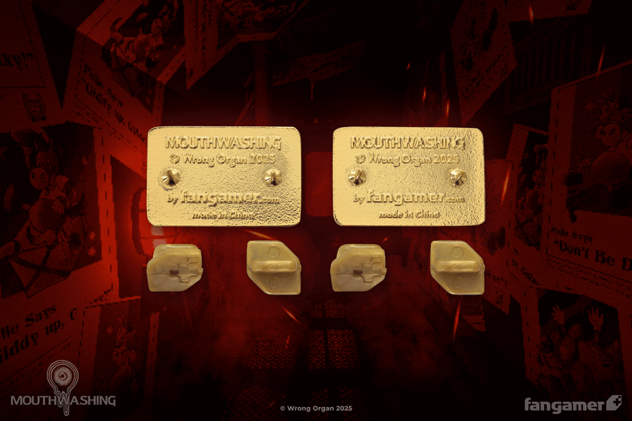 Curly and Jimmy ID Card Pin Set - MOUTHWASHING