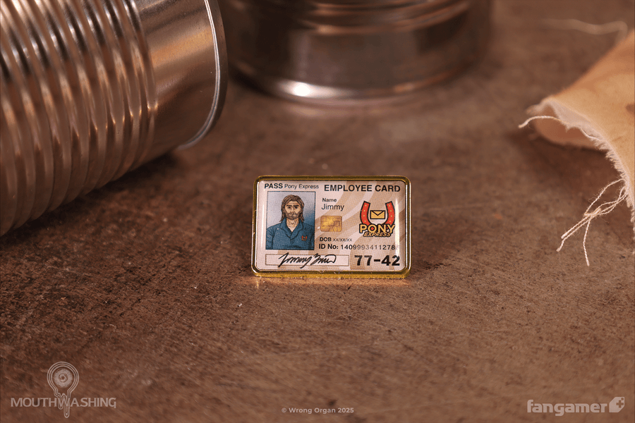 Curly and Jimmy ID Card Pin Set - MOUTHWASHING