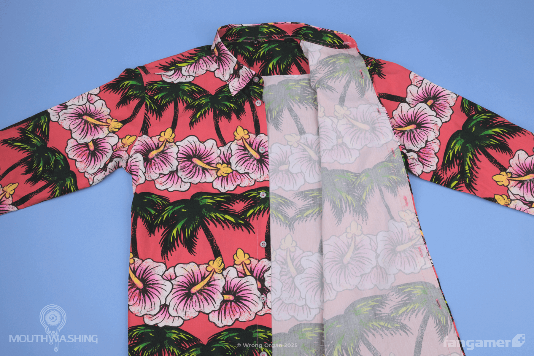 MOUTHWASHING - Daisuke's Aloha Shirt - Fangamer Europe