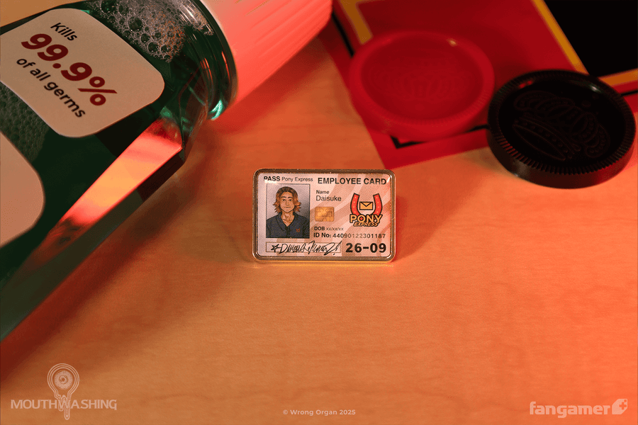 Daisuke and Swansea ID Card Pin Set - MOUTHWASHING