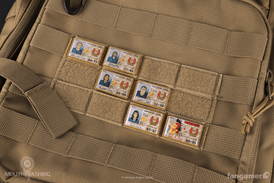 Anya and Polle ID Card Pin Set - MOUTHWASHING