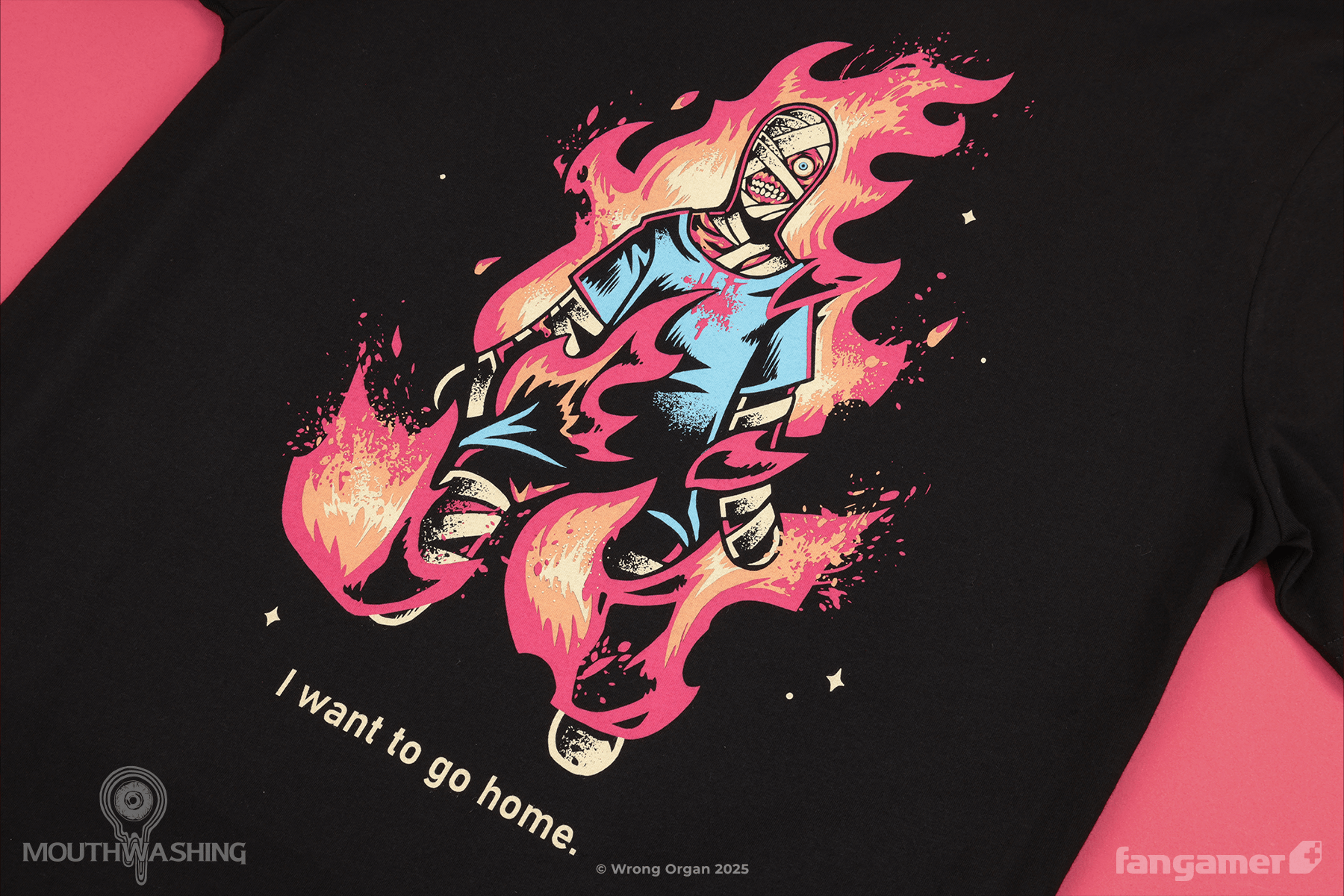 Mouthwashing Fangamer 公式 シャツ 4XL 海外公式 MOUTHWASHING - I want to go home. - Fangamer Europe