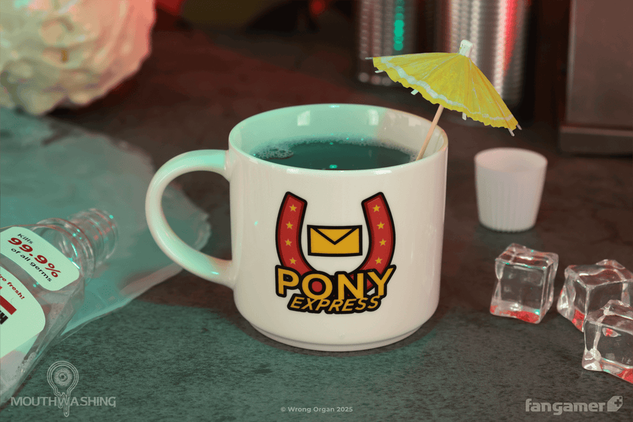 Pony Express Mug - MOUTHWASHING