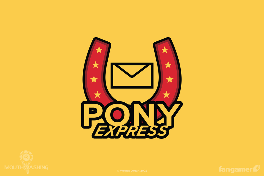 Pony Express Ringer T-shirt - MOUTHWASHING
