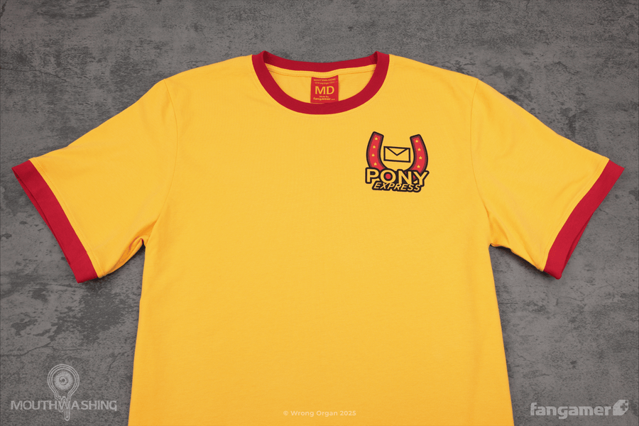Pony Express Ringer T-shirt - MOUTHWASHING